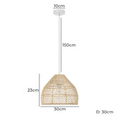 Bright Sea Lighting Renfri Iron Pendant Light