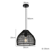 Bright Sea Lighting Renfri Iron Pendant Light