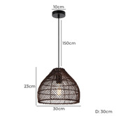 Bright Sea Lighting Renfri Iron Pendant Light