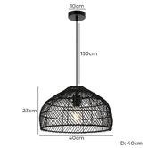Bright Sea Lighting Renfri Iron Pendant Light