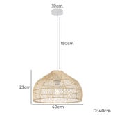 Bright Sea Lighting Renfri Iron Pendant Light