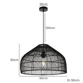 Bright Sea Lighting Renfri Iron Pendant Light