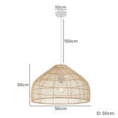 Bright Sea Lighting Renfri Iron Pendant Light