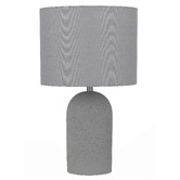 Bright Sea Lighting Grey Shannon Table Lamp