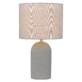Bright Sea Lighting Grey Shannon Table Lamp