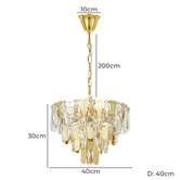 Bright Sea Lighting Valerie 5 Light Pendant