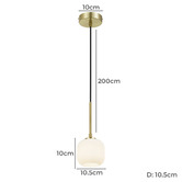 Bright Sea Lighting Bobo 1 Light Pendant