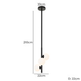 Bright Sea Lighting Moran 3 Light Pendant