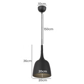Bright Sea Lighting Polk 20cm Pendant Light
