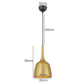 Bright Sea Lighting Polk 20cm Pendant Light