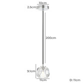 Bright Sea Lighting Zaha 1 Light Pendant