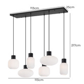 Bright Sea Lighting Nevis 6 Light Pendant