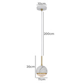 Bright Sea Lighting Oneta 1 Light Iron Pendant