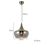 Bright Sea Lighting Tocit 1 Light Metal Pendant