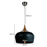 Bright Sea Lighting Cassius 1 Light Metal Pendant