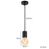 Bright Sea Lighting Ray Metal Suspension Pendant Light