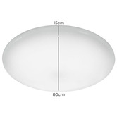 Bright Sea Lighting White Miriam 50W Oyster Light