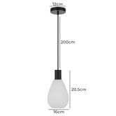 Bright Sea Lighting Blanc 1 Light Pendant