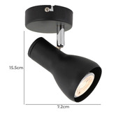 Bright Sea Lighting Dobry 1 Light Iron Spotlight