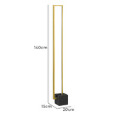 Bright Sea Lighting 140cm Dustin Floor Lamp