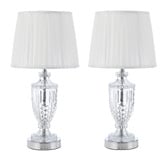 Bright Sea Lighting Haniel Iron &amp; Glass Table Lamps