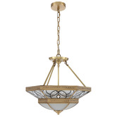Bright Sea Lighting Clarisse Brass Pendant Light