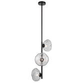 Bright Sea Lighting Amelie Iron 3 Light Vertical Pendant