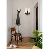 Bright Sea Lighting Cassius Metal &amp; Glass Wall Light