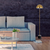 Bright Sea Lighting Orlo Marble Floor Lamp