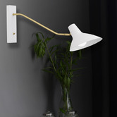 Bright Sea Lighting Esmee Penn Iron Wall Light
