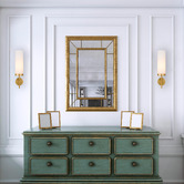 Bright Sea Lighting Alexia Metal &amp; Glass Wall Lamp