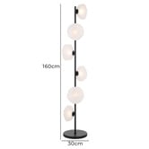 Bright Sea Lighting Amelie Floor Lamp