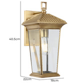 Bright Sea Lighting Monique 40.5cm Outdoor Wall Light