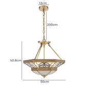 Bright Sea Lighting Clarisse Brass Pendant Light