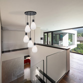 Bright Sea Lighting Blanc 5 Light Pendant