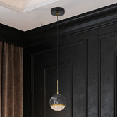 Bright Sea Lighting Oneta 1 Light Iron Pendant