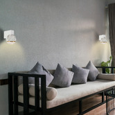 Bright Sea Lighting Hikaru Iron Wall Light