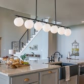 Bright Sea Lighting Blundell Iron 7 Light Linear Pendant