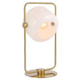 Bright Sea Lighting Malora Glass &amp; Iron Table Lamp