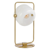Bright Sea Lighting Malora Glass &amp; Iron Table Lamp