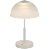 Bright Sea Lighting Jess Frosted Glass LED Touch Table Lamp