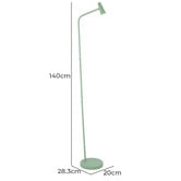 Bright Sea Lighting Alaura Iron Floor Lamp