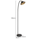 Bright Sea Lighting Agnes Iron Floor Lamp