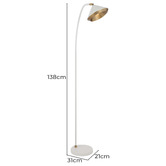 Bright Sea Lighting Agnes Iron Floor Lamp