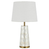 Bright Sea Lighting 51cm Clara Capiz Shell Table Lamp