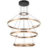 Bright Sea Lighting Sorcha 3 Tier Pendant Light