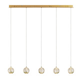 Bright Sea Lighting Elettra 5 Light Bar Pendant