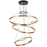 Bright Sea Lighting Sorcha 3 Tier Pendant Light