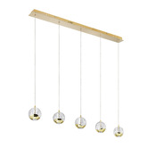 Bright Sea Lighting Elettra 5 Light Bar Pendant