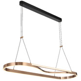 Bright Sea Lighting Sorcha Rectangular Pendant Light